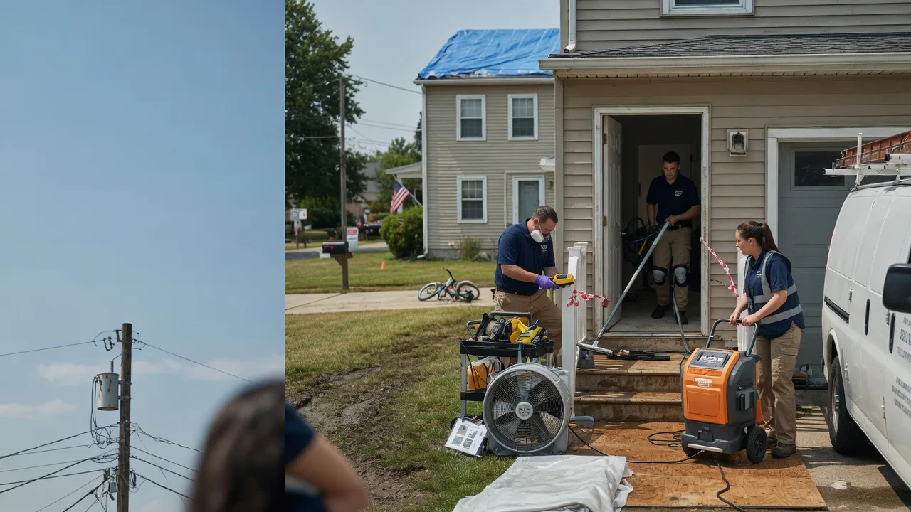 Water Damage Repair in Ferrisburgh, VT near me